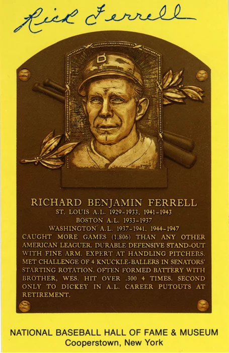 Rick Ferrell autograph