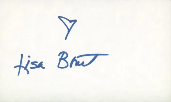 Lisa Bonet autograph