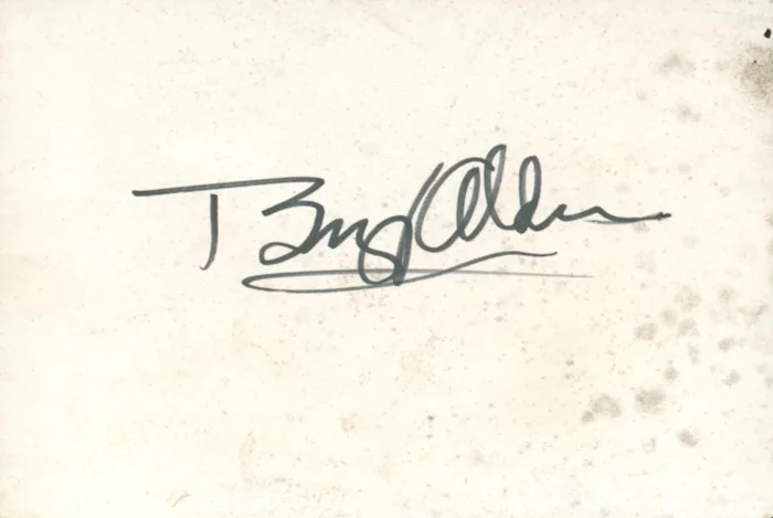 Buzz Aldrin autograph