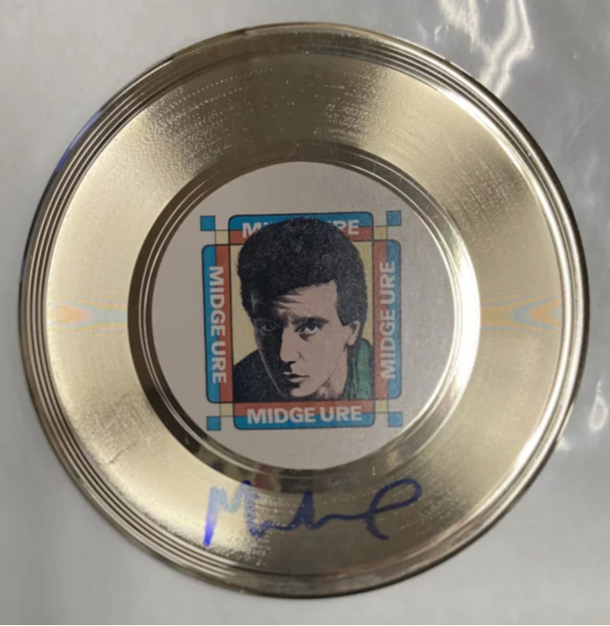 Midge Ure autograph