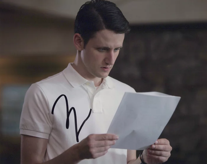 Zach Woods autograph