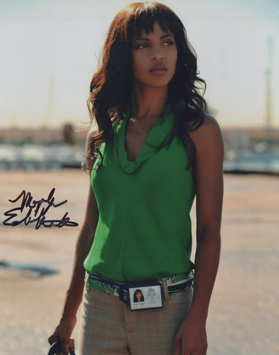 Megalyn Echikunwoke autograph
