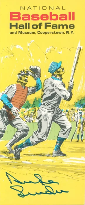 Duke Snider autograph