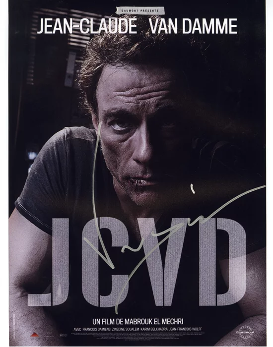 Jean-Claude Van Damme autograph