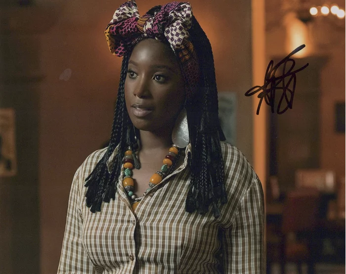 Ashley Blaine Featherson autograph