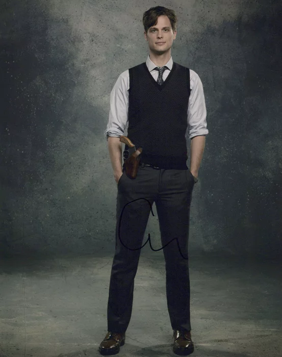Matthew Gray Gubler autograph