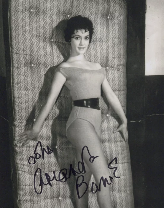 Amanda Barrie autograph