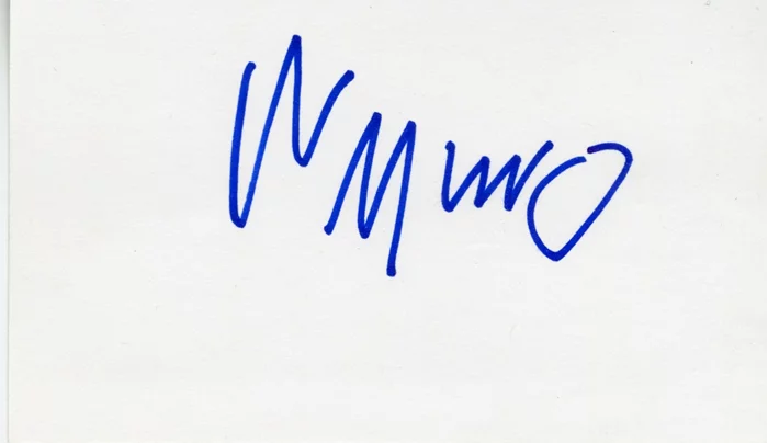 Owen Wilson autograph