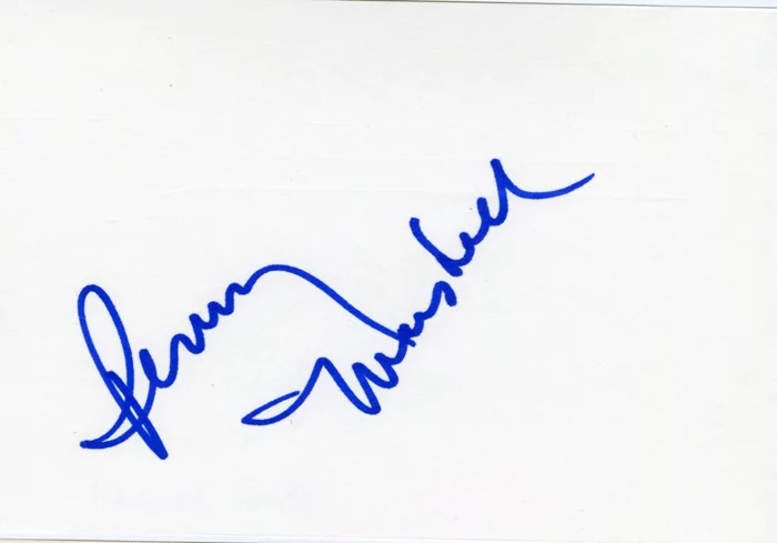 Penny Marshall autograph