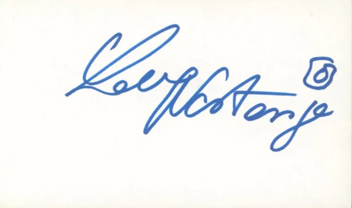 Nastassja Kinski autograph