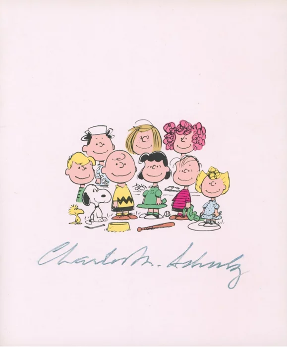 Charles Schulz autograph