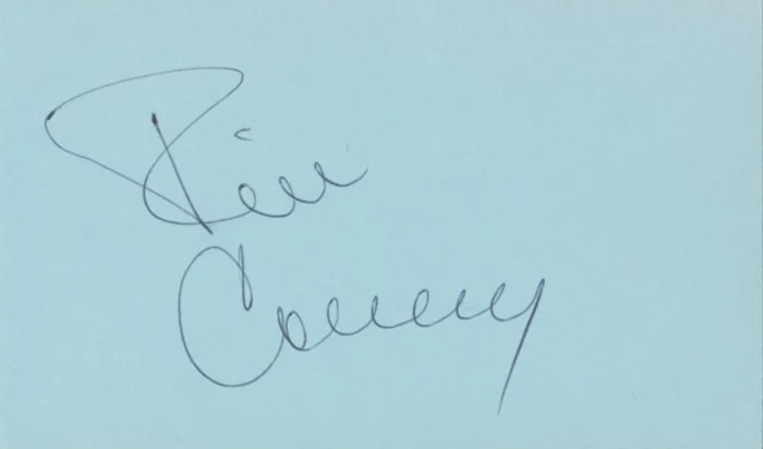 Tim Conway autograph