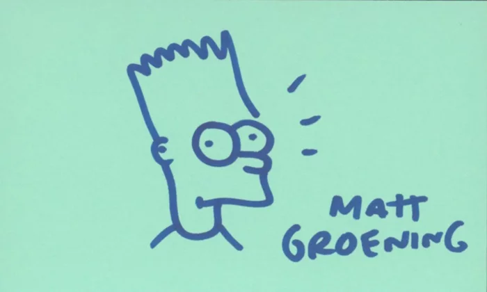 Matt Groening autograph