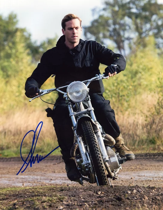 Armie Hammer autograph