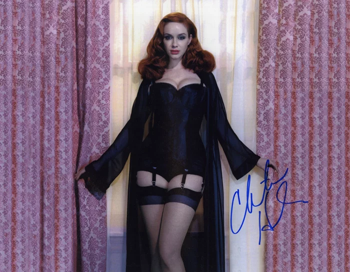 Christina Hendricks autograph