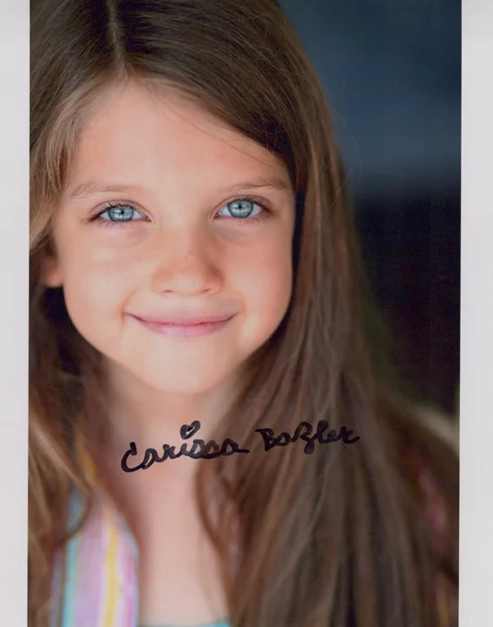 Carissa Bazler autograph