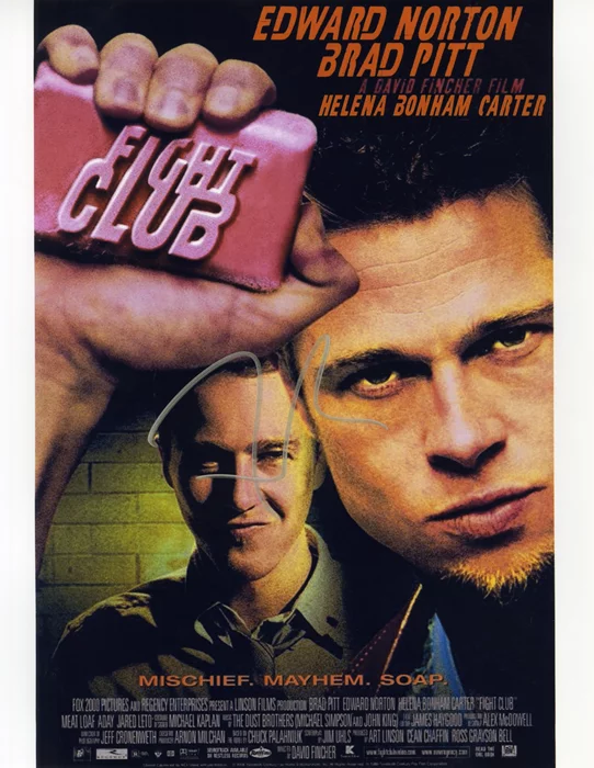 David Fincher autograph
