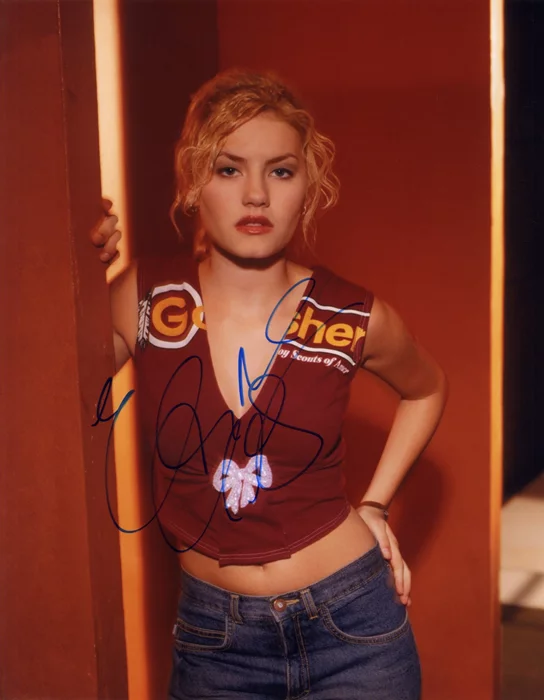 Elisha Cuthbert autograph