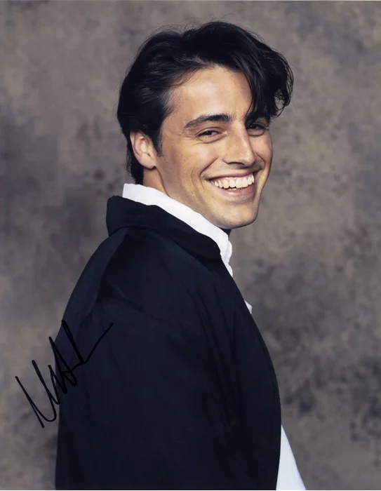 Matt LeBlanc autograph