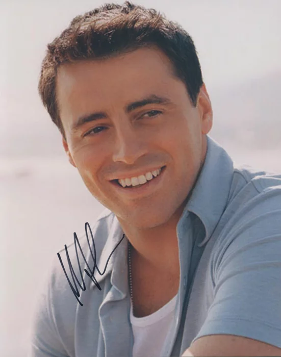 Matt LeBlanc autograph