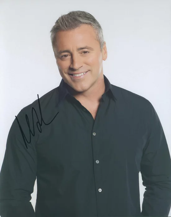 Matt LeBlanc autograph