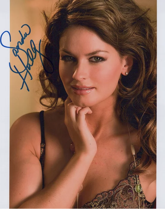 Sandra Hubby autograph