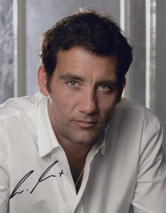 Clive Owen autograph