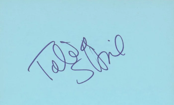 Talia Shire autograph