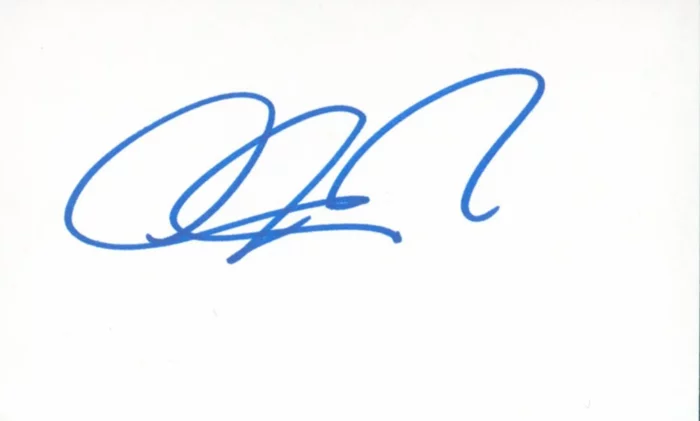 George Miller autograph