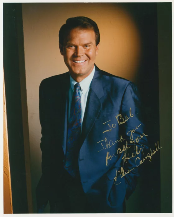 Glen Campbell autograph