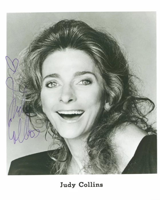 Judy Collins autograph