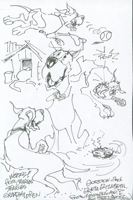 Brad Anderson autograph