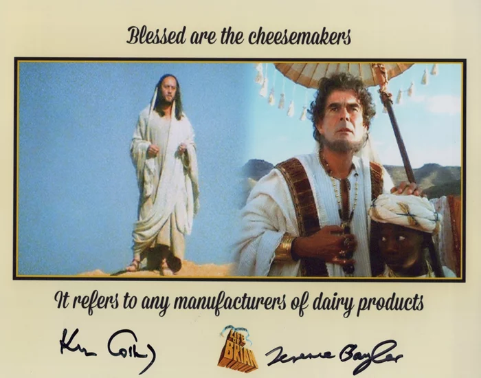 Life of Brian autograph