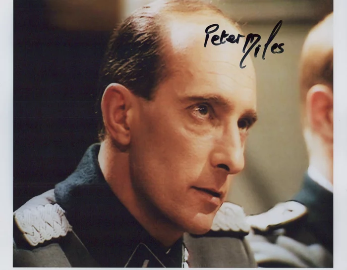 Peter Miles autograph