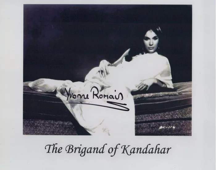 Yvonne Romain autograph