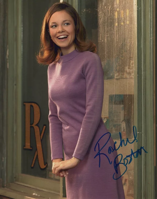 Rachel Boston autograph