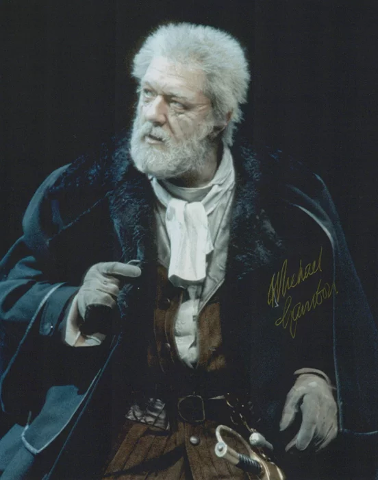 Michael Gambon autograph