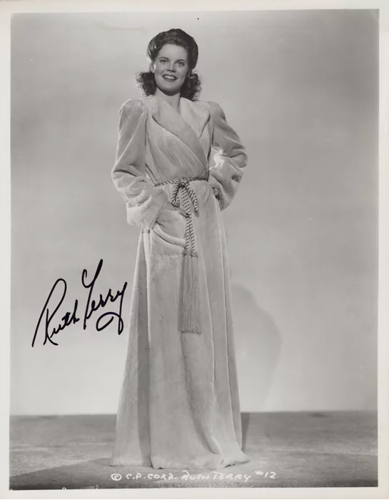 Ruth Terry autograph
