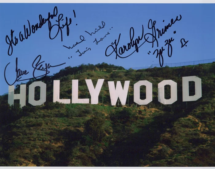 Hollywood Sign autograph
