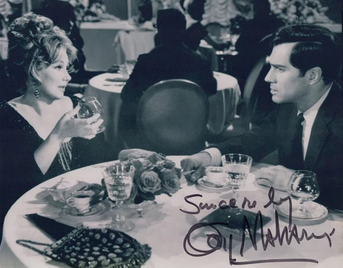 George Maharis autograph