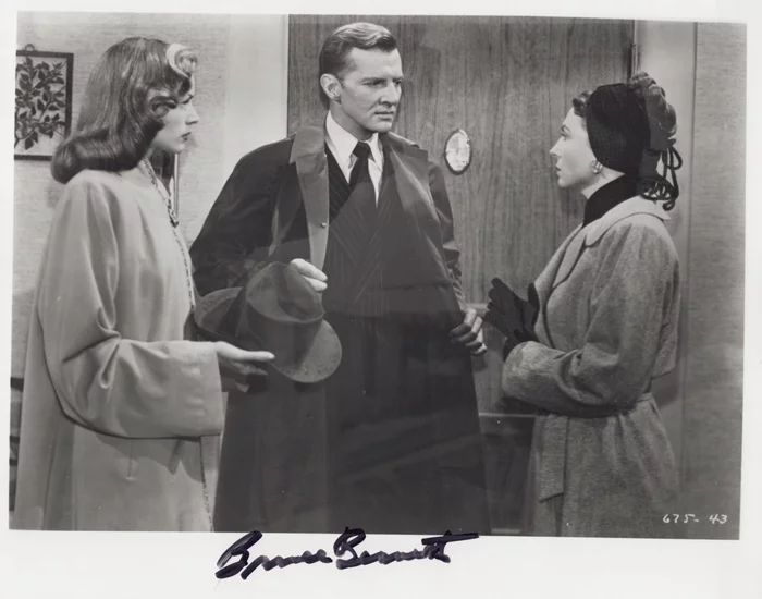 Bruce Bennett autograph