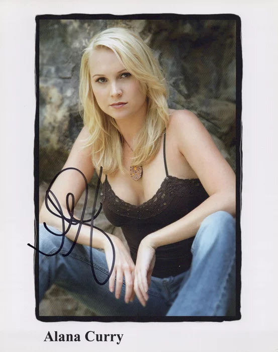 Alana Curry autograph