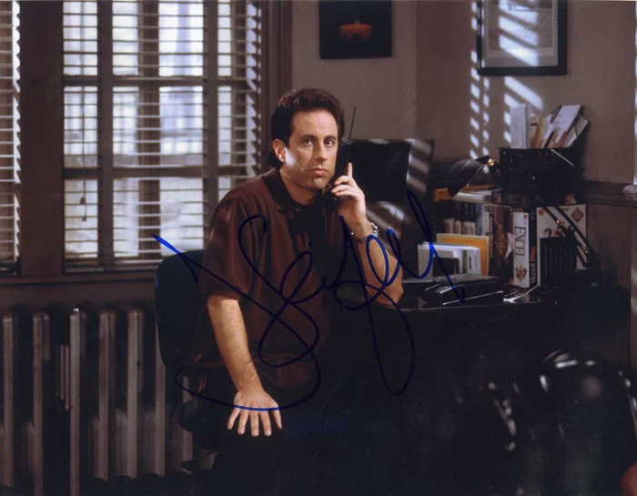 Jerry Seinfeld autograph