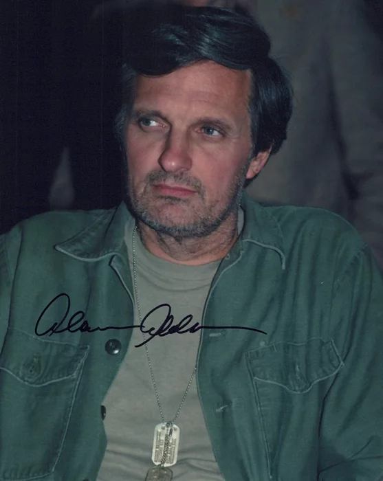 Alan Alda autograph