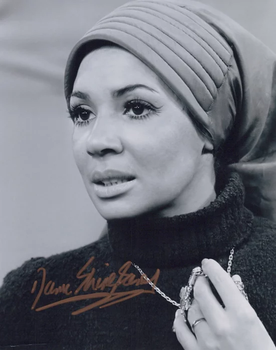 Shirley Bassey autograph