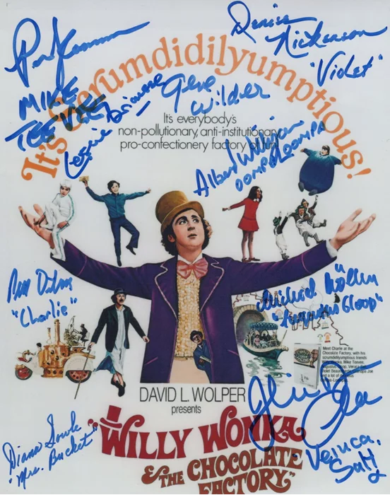 Geraldine Chaplin autograph