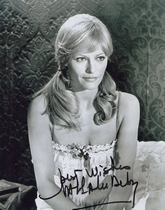 Nathalie Delon autograph
