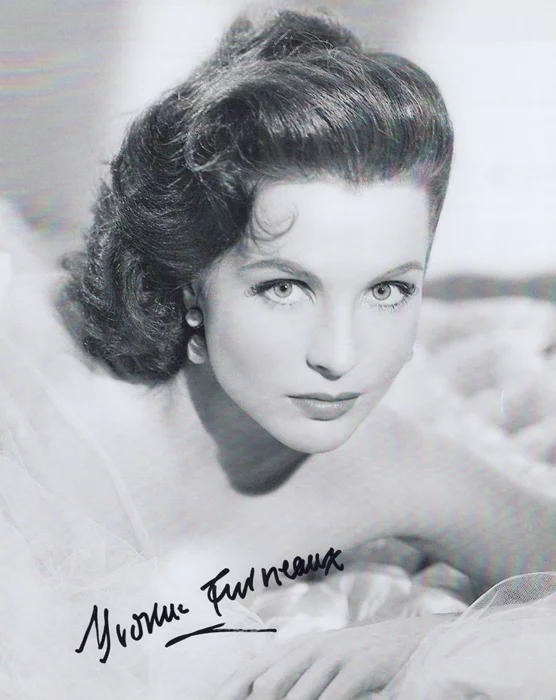 Yvonne Furneaux autograph