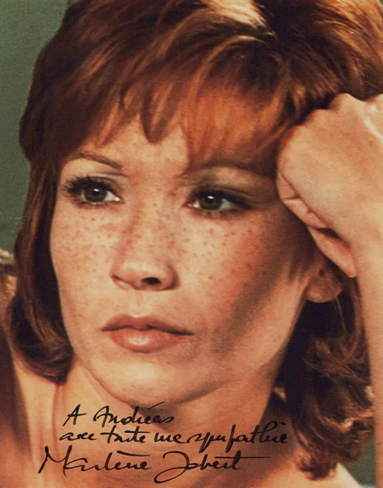 Marlene Jobert autograph