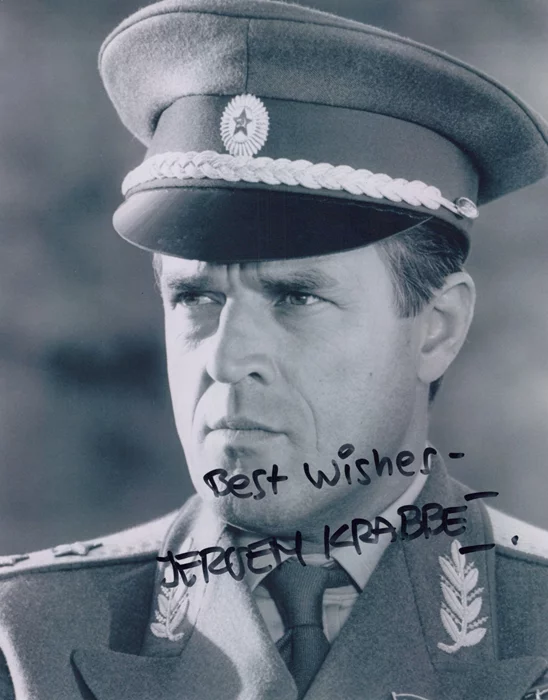 Jeroen Krabb� autograph